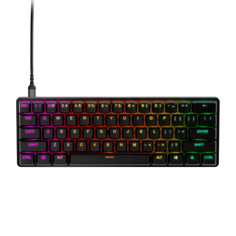 SteelSeries Apex Pro Mini Wired Gaming Keyboard - Black - لوحة مفاتيح